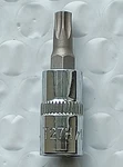 Mac Tools MT27BHS, 1/4" Socket Driven, T27H Torx Bit *tamper Resistant*. Fixed Price $18.35.