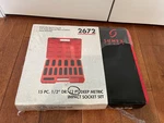 Sunex Tools 2672 Deep Impact Socket Set Metric 15 Pieces 1/2 Drive 12 Point. Fixed Price $103.20.