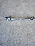 Vintage Craftsman Dog Bone Wrench 8 1 Sae Multi Socket. Fixed Price $23.99.