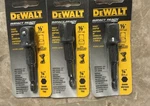 Lot Of 3 Dewalt Impact Ready Socket Adapter 1/2" 1/4" Universal DW25471R. Fixed Price $14.99.