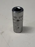 Mac Tools Usa XD186R 9/16" Sae Deep Socket 3/8" Drive Point Chrome Finish #8DC. Fixed Price $14.99.