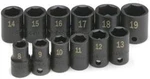 Sk Tools Usa 3/8" Drive, 12 Piece, 6 Point, Standard Sae Impact One Size. Fixed Price $162.99.