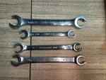 Lot Of Husky Usa & Duralast Flare Nut Sae/metric Wrenches 39022 - 39014. Fixed Price $19.95.