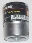 Pro Grade 16203 1" Socket 3/4" Drive 12 Point Chrome Lifetime Mfg Warranty. Fixed Price $14.95.