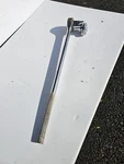 Wright Tools 3/4" Drive Ratchet, 24" Long #6400 Plus Williams H140A Adaptor. Fixed Price $70.00.