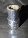 Craftsman, 1/2" Drive Shallow Socket, Sae, 12 Point, G2 Series, 47502. Fixed Price $7.95.
