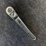 Snap-on FN720A 3/8" Drive 6" Long Chrome Short Handle Ratchet Usa. Fixed Price $54.96.