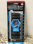 Power Torque 9 Piece 3/8 Inch Drive 6 Point Sae Impact Socket Set. Fixed Price $15.00.