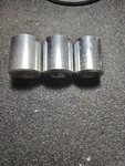 Set Of 3 Stanley Workmaster 1/2"DRIVE Sockets 1-1/8", 1-1/16", 1". 12 Pt.. Fixed Price $24.99.