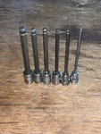 Snap-on 206EFABL Piece Long Ball Hex Allen Socket Driver Set, 5/32" 3/8". Fixed Price $142.99.