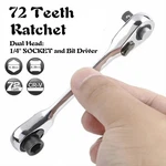 1/4" Mini Double-ended Quick Socket Ratchet Wrench Rod Screwdriver Bit Tools. Fixed Price $22.38.