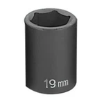 Grey Pneumatic 2019M 1/2" Drive 15MM Standard Impact Socket 6 Point Warranty. Fixed Price $14.99.
