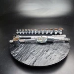 Proto J54122 18PC 1/2" Drive 6PT Fractional Ratchet Socket Set. Fixed Price $134.36.