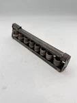 Atlas Tool Co Vintage 8 Pc Socket Set W/ Original Rail & L-handle Hex Wrench. Fixed Price $38.00.