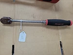 New Snap-on 3/8" Drive Red Soft Grip Chrome 12 1/2" Ratchet FHL80 Dual Tech. Fixed Price $99.95.