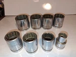 Vtg Kraeuter Tools Metric 1/2 Drive Socket Ratchet Set Sae 12 Point 3333X Series. Fixed Price $65.00.