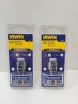 Irwin 3/8 Bolt-grip Impact Extractor Lot Of 2 Performance 1859103 Series. Fixed Price $12.99.