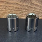 Craftsman 1/2 Drive 8PT Double Square Socket Lot 11/16 44225 3/4 Vv 44226 Usa. Fixed Price $10.90.