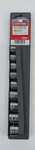 Craftsman - Piece 3/8" Drive 12 Point Easy Read Metric Socket Set 934566 New. Fixed Price $19.99.