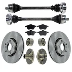 Front Cv Axles Kit For Audi A4 Wheel Drive 1.8 Manual Transmission 97-00. Fixed Price $502.00.