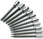 Sk Tools 10-PIECE 1/4-INCH And 3/8-INCH Drive Long Torx Bit Socket Set (84220). Fixed Price $181.83.