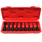 9 Pcs 1/2" Impact Bit Socket Set T-star T20 T70 T60 T55 T50 T45 TX40 T30 T25. Fixed Price $29.99.