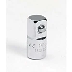 Proto J5253 Full Polish Chrome Finish Socket Adapter, 3/8" Female, 1/2". Fixed Price $16.56.