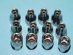 Lot Of 12 - 4MM 6 Point New Shallow Socket 1/4 Drive Usa Wilde Witco Tools. Fixed Price $9.90.