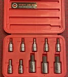 Wright Tool 311 3/8" 1/2" Drivers 10 Pieces Hex Socket Set New In Case Usa. Fixed Price $154.49.