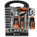 Tactix 55-PIECE Stubby Socket Wrench Set, Ratchet Screwdriver & Quick-release.... Fixed Price $63.09.