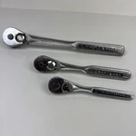 Craftsman -v- Series 44975 1/2 43785 3/8 44807 1/4 Dr. Pc Ratchet Set Usa. Fixed Price $50.00.