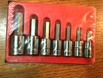 New Snap-on 1/2" 5/16" 3/4" Allen Hex Socket Driver Set 307ESAY. Fixed Price $239.99.