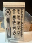 Ace Hardware 1/4" Socket & Screwdriver Bit Set In Case Used Good Cond.. Fixed Price $14.44.