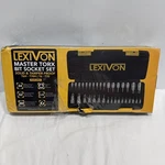 Lexivon Master Torx Bit Socket Set 34 Pc., Premium S2 Alloy Steel, LX149 New. Fixed Price $32.99.