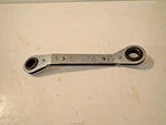 Craftsman 43369 -14MM/15MM 12 Point Offset Ratcheting Double Box Wrench. Fixed Price $23.99.