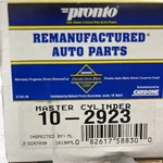 Cardone Remanufactured Brake Master Cylinder 10-2923. Fixed Price $26.24.