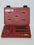 Proto Professional Usa 25 Piece 1/4 Drive Socket Set Sae Point J47116. Fixed Price $129.95.