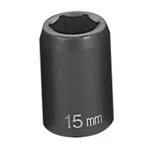 Grey Pneumatic 2015M 1/2" Drive X 15MM Standard Socket. Fixed Price $16.65.