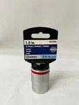Kobalt 1IN 12-POINT Socket, 3/4IN Drive, #337849- New. Fixed Price $6.88.