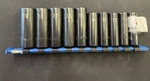 Matco 3/8 Drive 10 Piece Deep Well Socket Set. Fixed Price $245.00.