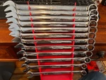 Snap-on OSH711B 6PT Combination Set 5/16"-1" 12 Wrenches Usa Save$$$. Fixed Price $469.95.