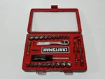 Craftsman Sears Usa G 29PC 3/8 Drive Sae Metric Socket Ratchet Set New Nos. Fixed Price $79.99.