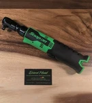 *new* Snap-on Tools CTR762 Green 3/8" Cordless Ratchet Free Shipping. Fixed Price $312.37.