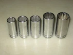New 5-PC 3/8"-DR Sae 12-PT Deep Socket Set (5/8" Thru 7/8"), Usa, By Blackhawk. Fixed Price $31.32.
