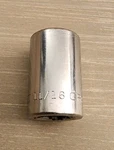 Craftsman Usa 11/16" Socket 12 Point 1/2" Drive =v= Series. Fixed Price $9.50.