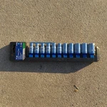 Kobalt 11 Pc 12 Point Socket Set 1/2" 338619 New Metric. Fixed Price $75.00.